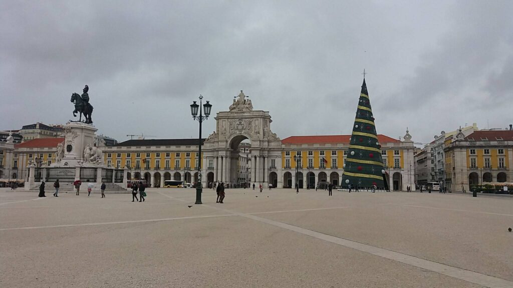 Árvore de Natal, Praça do Comércio, Lisboa